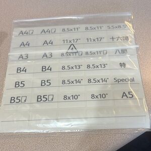 Stickers to label documents